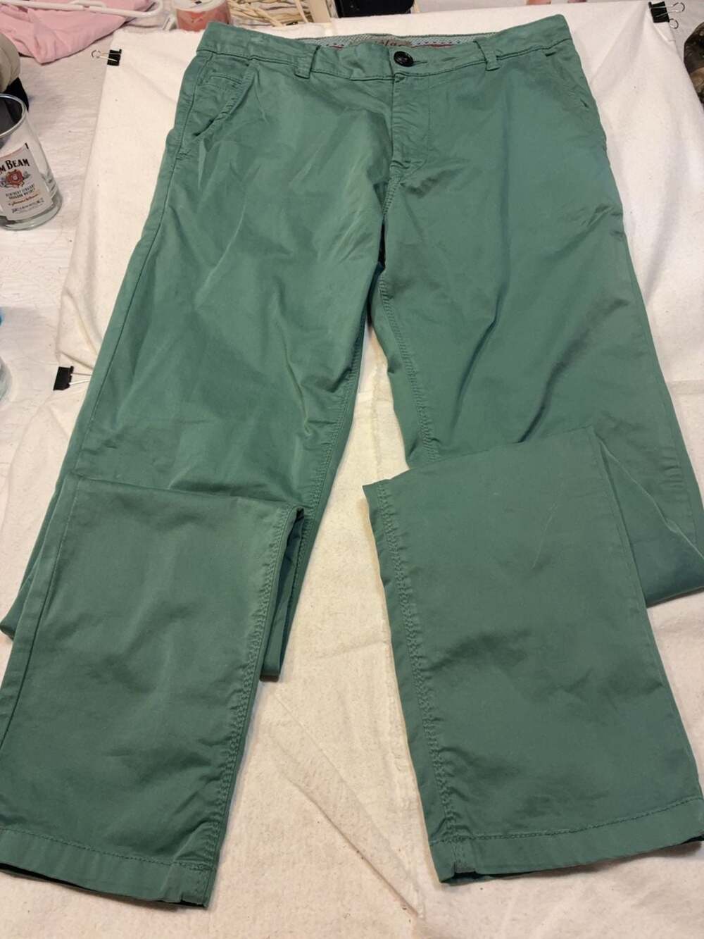 Cotélac Green Chino Pants Size 28